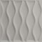 Ekena Millwork 19 5/8in. W x 19 5/8in. H Ariel EnduraWall Decorative 3D Wall Panel Covers 2.67 Sq. Ft. WP20X20AICCB - alternate 3